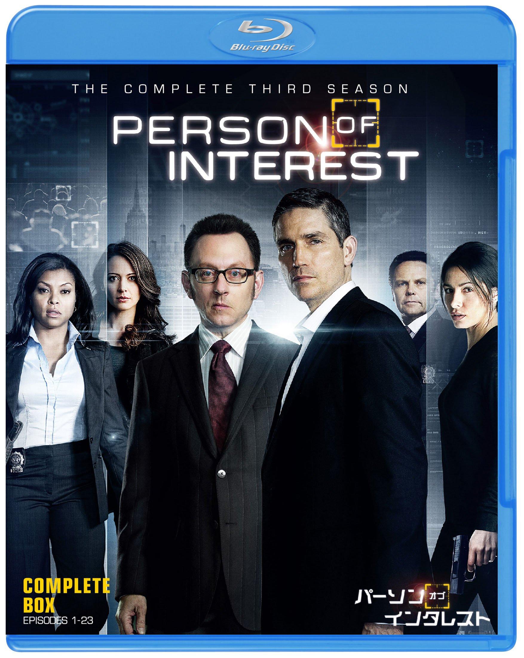 

PERSON OF INTEREST Season 3 – Complete Box (Blu-ray 4 Discs)