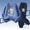 Autumn Baby Boy Clothes Fashion Printed T-shirts and Pants 2 Pieces Set Children Girls Casual Top Bottom Outfits Tracksuits