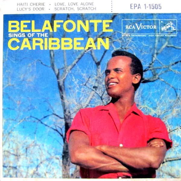 

7inch Record HARRY BELAFONTE - Belafonte Sings Of The Caribbean EPA11505 RCA Victor 1957 US Pop Used