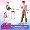 APP Wearable Female Vibrator: Wireless Remote, Dual Vibration, Intimate Adult Toy
