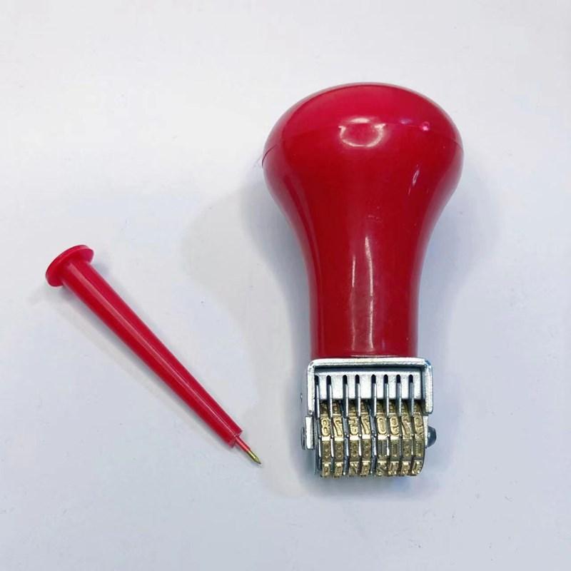 Retro Rullstämpel Datumstämpel Koppar Metall Kalenderstämpel Tidsstämpel Diy Handgjord Tvål Datumstämpel Vaxsigillstämpel Transparenta Stämplar