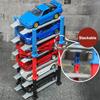 3D Printed Double-Layer Parking Rack Display Stand for 1:64 Scale Diecast Model Cars Diorama Accessory