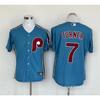 Philadelphia Phillies MLB Baseball Jersey Harper 3 Turner 7 City Edition Embroidered Short Sleeve Unisex Sport Tee