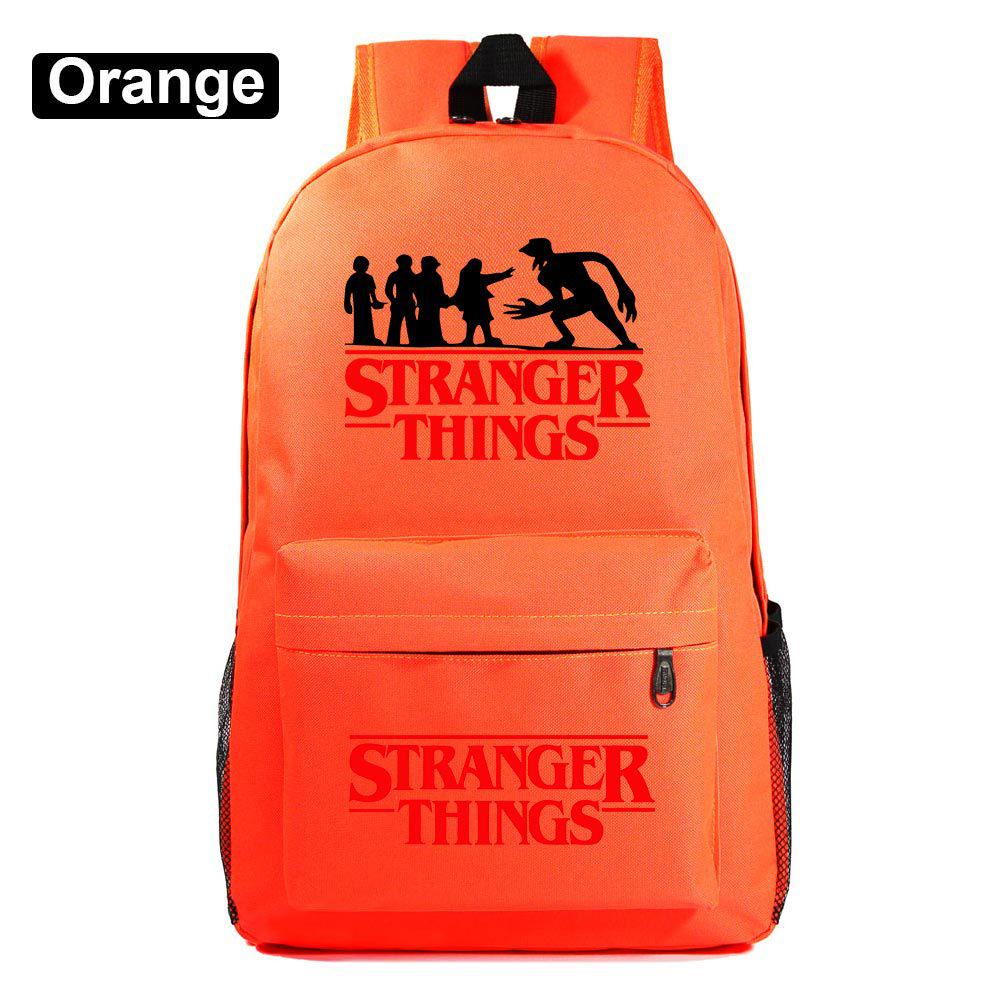 Stranger Things Student Backpack, Men's and Women's Casual Backpack CLE