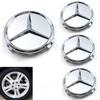 4PCS 75MM For Mercedes Benz AMG A B C E M R G S Class GLA GL CLA CES CLS SLK GLK CLK W204 W205 Car Wheel Center Hub Caps Cover
