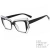 56416 Women Luxury Designer Color Stitching Eyeglasses for Ladies Anti Blue Light Blocking Glasses Frame Optical Frame