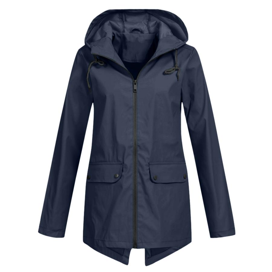 Windproof Hooded Lightweight Outdoor Windbreaker Jacket Thin Women's Outerwear