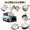 Daihatsu Tanto LA650 Series Front Windshield Sunshade LA650S UV No Suction Cups Light Heat Summer UV Easy Interior Storage Bag Included [Enhanced
