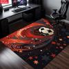 Soccer Star Swirl  Large Room Carpet Non Slip Cartoon Kids Bedroom Living Room Floor Mat Home Decor Children's Play Carpet