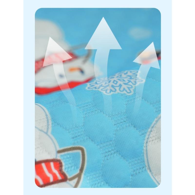 Heat Relief Cool Pet Mat Soft Ice Sleeping Pad Breathable Cushion for Dogs Cats Indoor Home Car Outdoor Daily Use