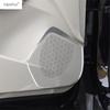 Car Inner Door Speaker Stereo Audio Sound Loudspeaker Frame Cover Trim Stainless Steel Accessories For Cadillac XT4  -
