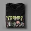 The Cramps Band T-shirt för Män Kvinnor Presentidé T-shirts Läskig Design 100% Bomull Kläder