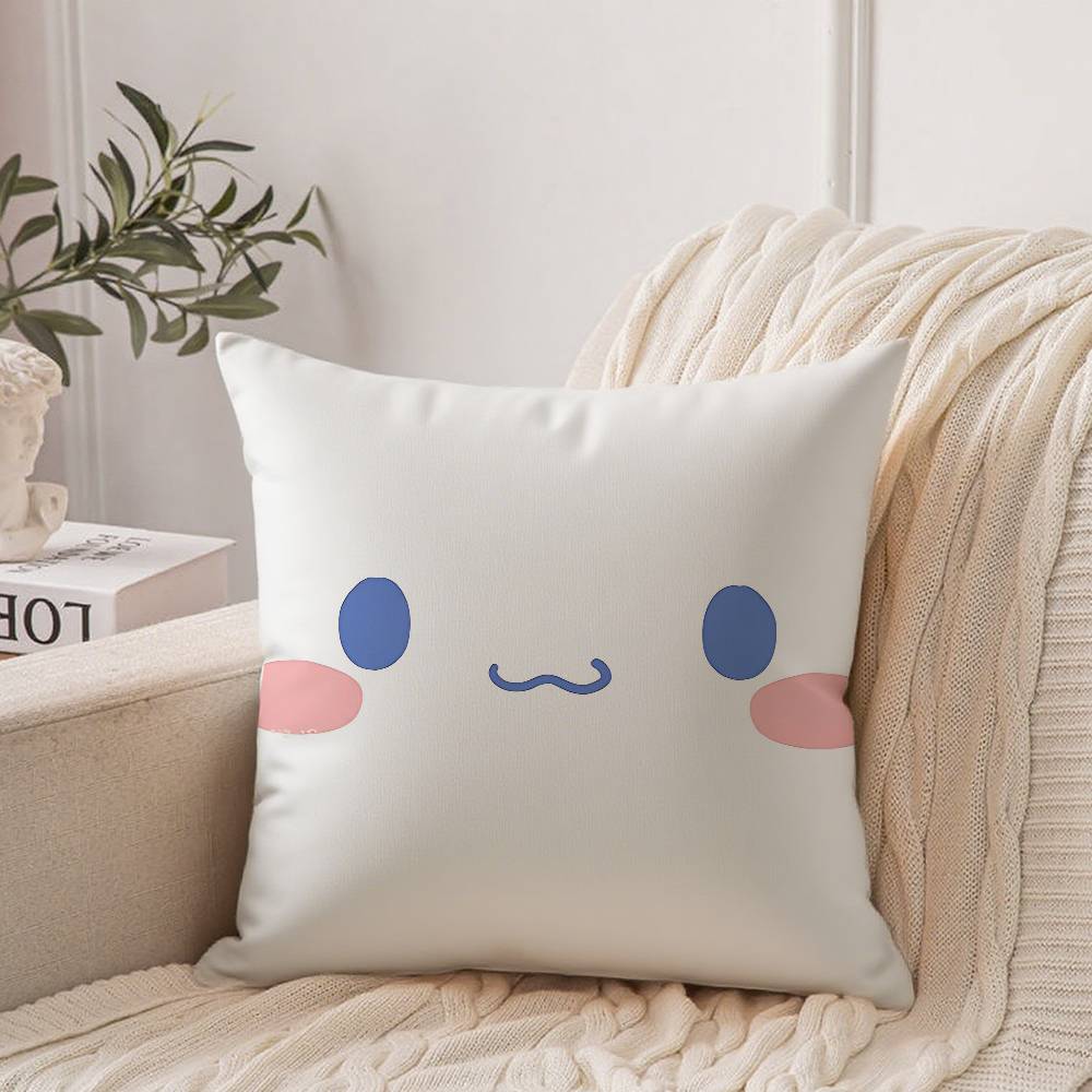 

Cute C-Cinnamoroll Kawaii Pillow Case Home Decor Throw For Sofa Bed Car Room Decor Gift Idea 12x12Inch