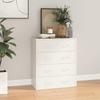 VidaXL Buffet with 4 Drawers Side Cabinet Storage Furniture Home Organizer Living Room Interior 342579