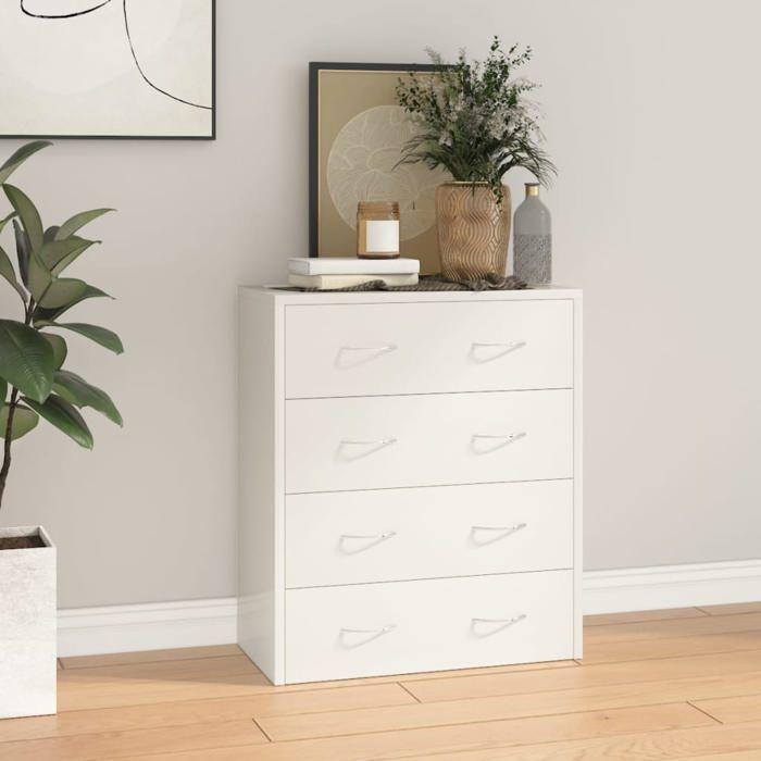 VidaXL Buffet with 4 Drawers Side Cabinet Storage Furniture Home Organizer Living Room Interior 342579