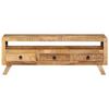 VidaXL Meuble TV 110 x 30 x 40 cm Bois massif de manguier