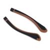 1Pair Tungsten Carbon Rubber Square Hole Glasses Foot Cover Eyeglasses Anti-Skid Sleeve Soft Silicone Prevent Allergies Ear Hooks