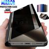 Mirror Flip Phone Case For Xiaomi Mi 14T 14 13T 12T 11T 10T Pro Shockproof Cases For Xiaomi 14 13 12 11 Pro Lite Funda Cover