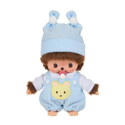 Sekiguchi Monchhichi Revival Babychichi Kleid Typ Junge (Bär) 244553 H16,5 x B11,5 x T7cm