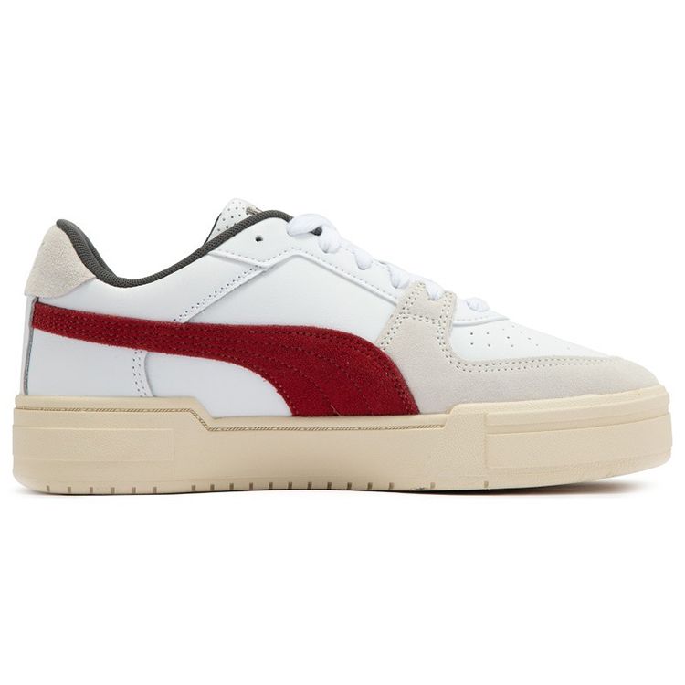 Puma CA Pro Ivy League White Intense Red Unisex Sneakers 388556-02