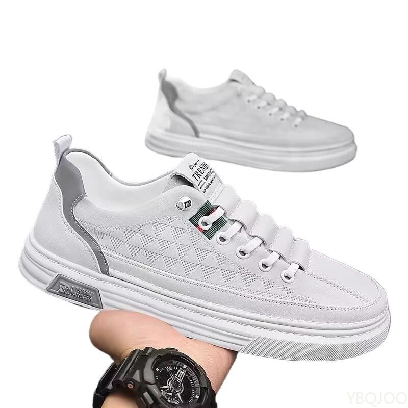 Nowa wiosenna Modna wszechstronna Męska Obuwie sportowe codzienne Wygodne płaskie obuwie rekreacyjne Lekkie Oddychające Outdoorowe buty do chodzenia męskie