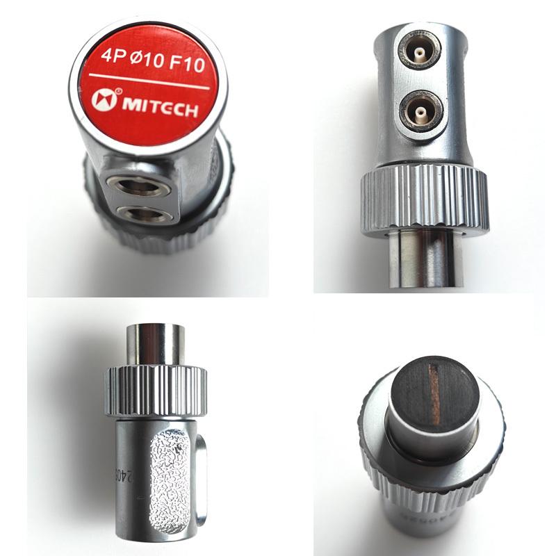 Mitech Original 4Mhz F10 dia10 Dural Element Probe and Mono Crystal apply for Mitech Ultrasonic Flaw Detector Probe