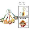 Anime One Piece Alloy Enamel Diy Earring Hair Accessory Keychain Pendant Jewelry  Stitch Charms For Cosplay Gift