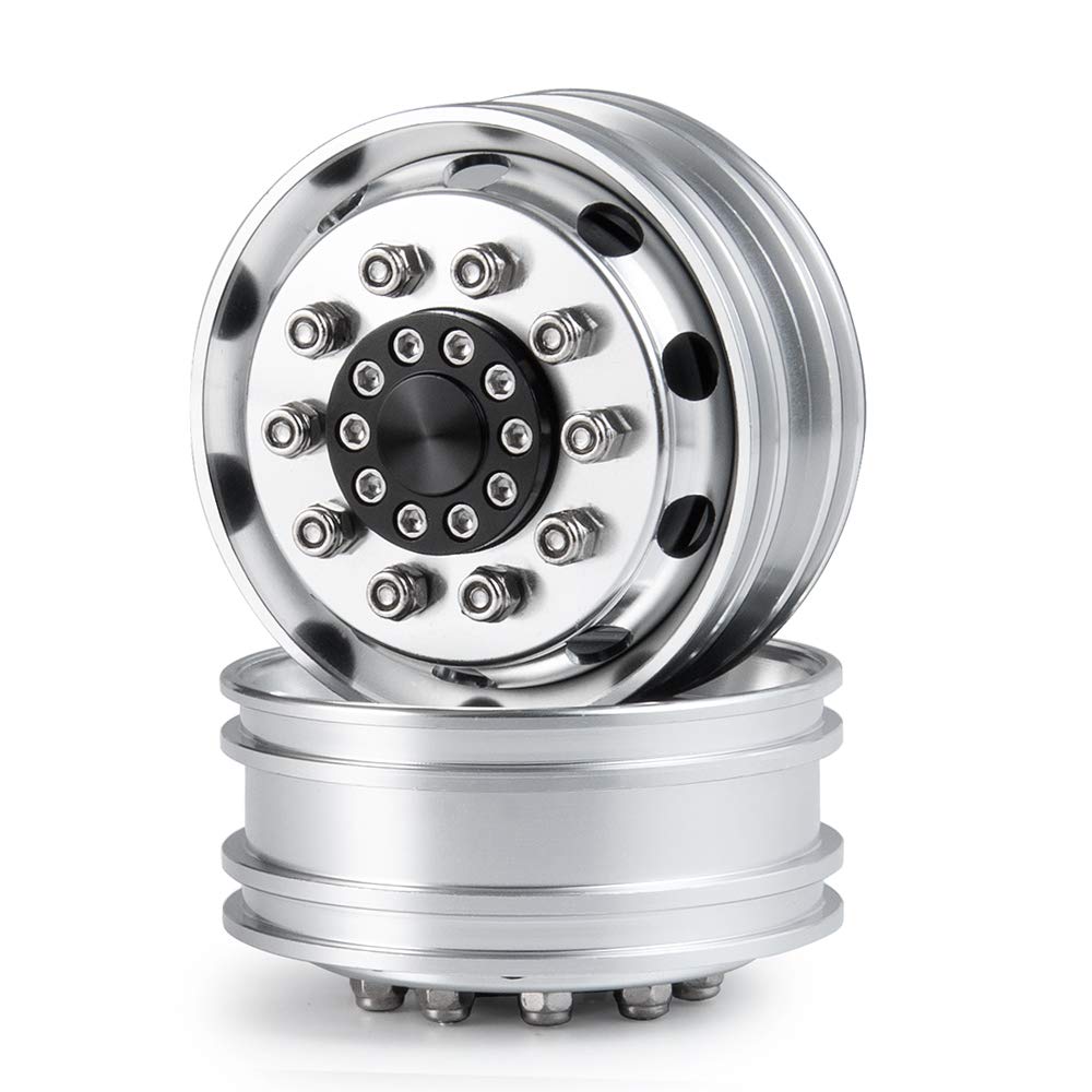 RC Car 1/14 Internal Beadlock Wheels Rear Hub for Tamiya CC01 RC Crawler (4 pieces)