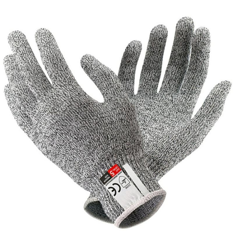 HPPE Level 5 Safety Anti Cut Gloves High-strength Industry Kitchen Gardening Anti-Scratch Anti-cut Glass Cutting Multi-Purpose