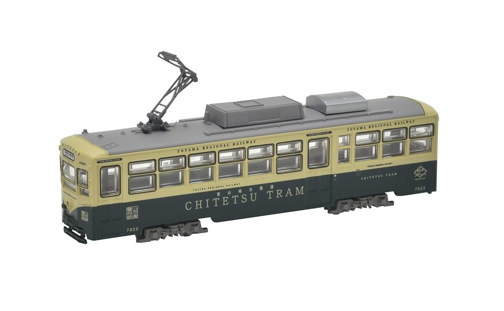 Tomytec Railway Collection Iron Collection Toyama Local Railway Track Line De7000 Type 7022 Retro Train Diorama Supplies First Order Limited 312741