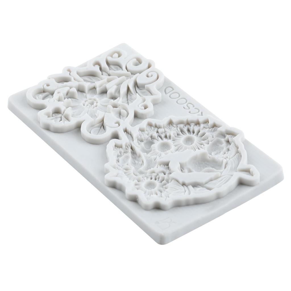 Bird Sunflower Silicone Mold Leaf Flower Vase Snail Fondant Molds Cake Decorating Tools Cupcake Topper Candy Resin Clay Chocolate Gumpaste Mold