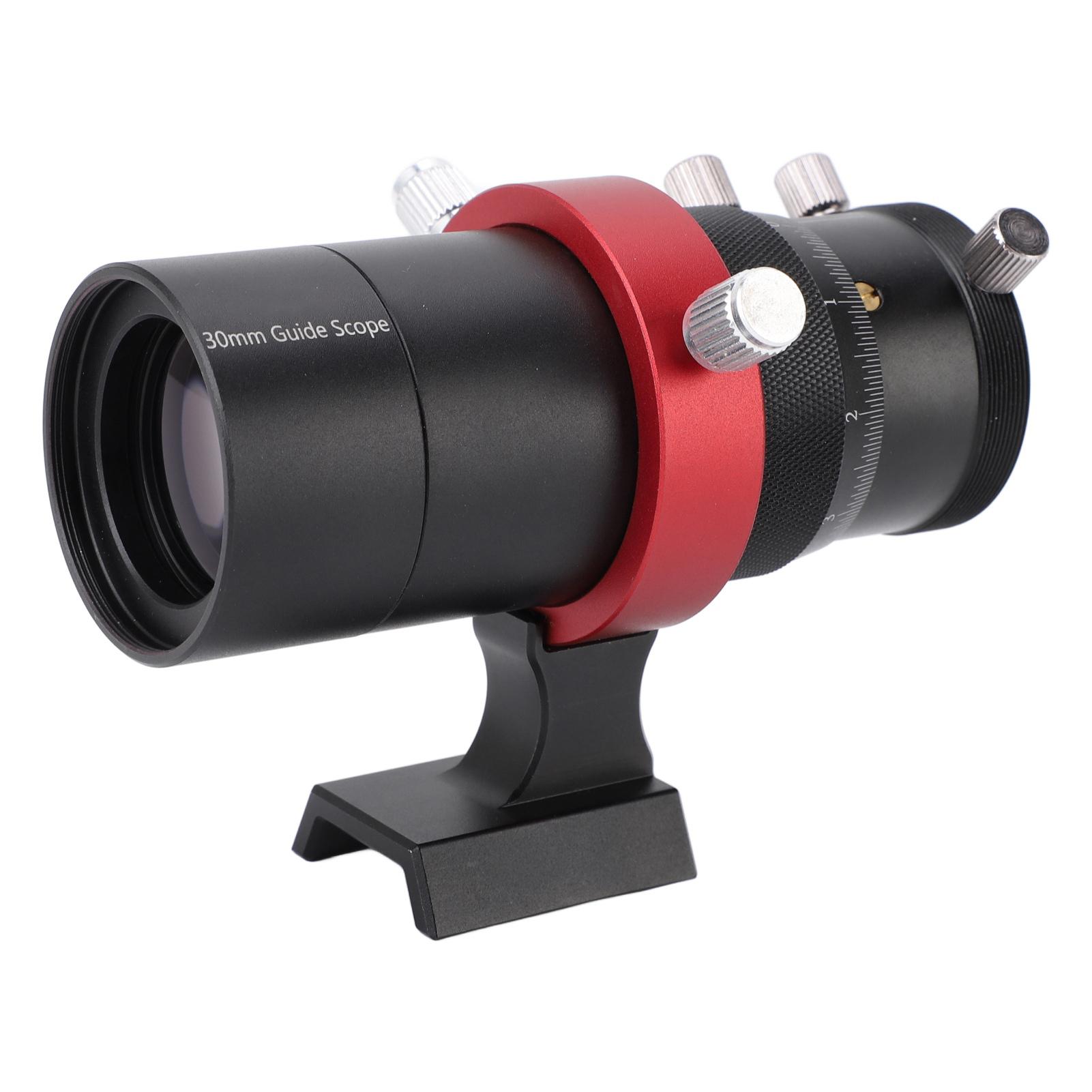 

30 мм F4 Finder Scope Guide Scope с двойным винтовым фокусером, регулируемым фокусом, креплением 1,25 дюйма M42x0,75