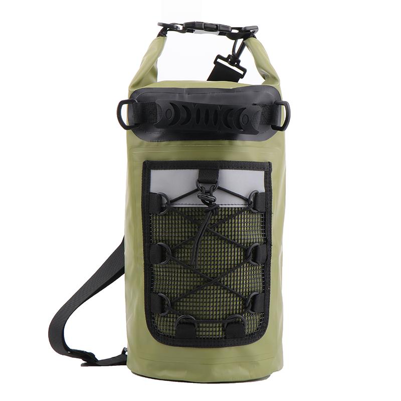 

10 л Водонепроницаемый ПВХ Сухой Мешок Женский Мужской Сумка через плечо для плавания Каякинг Треккинг Дрифтинг Рафтинг Серфинг Катание на лодках Сумка для занятий спортом на открытом воздухе