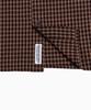 SAINTPAIN Sp Crop Small Check Shirt Brown