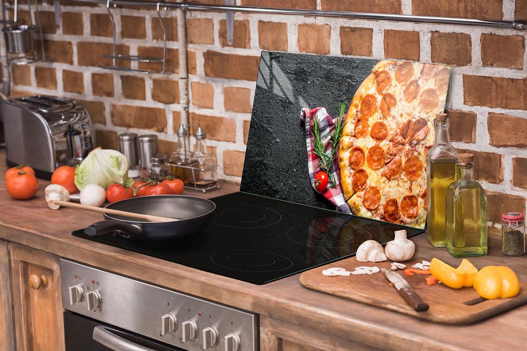 SZKLANA DESKA DO KROJENIA 52x30 PIZZA