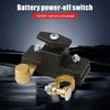 Car Battery Disconnect Isolator Cut Off Switch 12V 24V Universal Battery Terminal Anti-leakage Power Cutoff Switch Car Parts