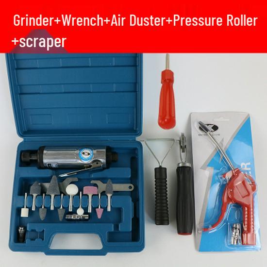 Tubeless Tire High-Speed Pneumatic Grinder & Engraving Tool Set