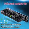 Mini Fish Tank Cooling Fan Aquarium Aquaculture Cooling Fan Adjustable Wind Speed Grass Tank Shrimp Tank Cooling Equipment