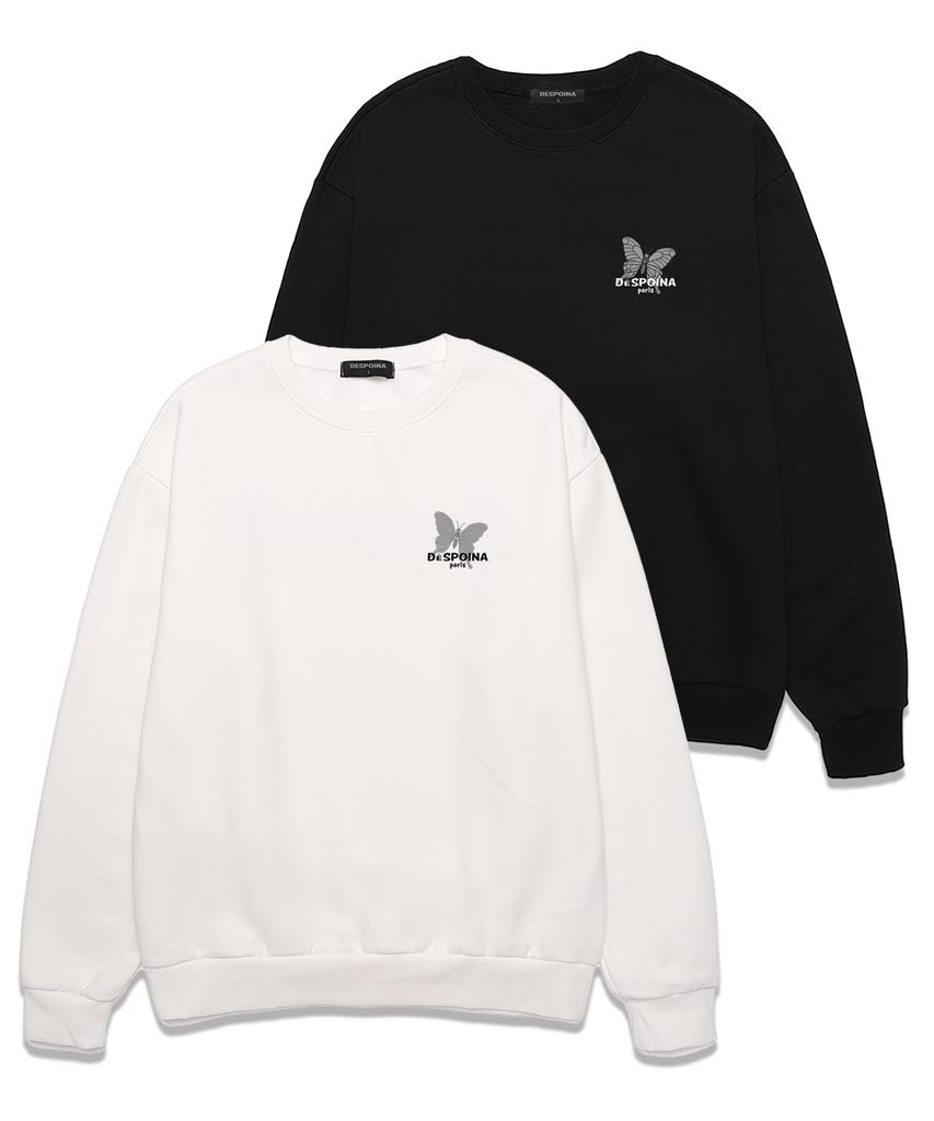 Ujeu Mini Butterfly Sweatshirt (Dls019) Melange Gray (Type A)