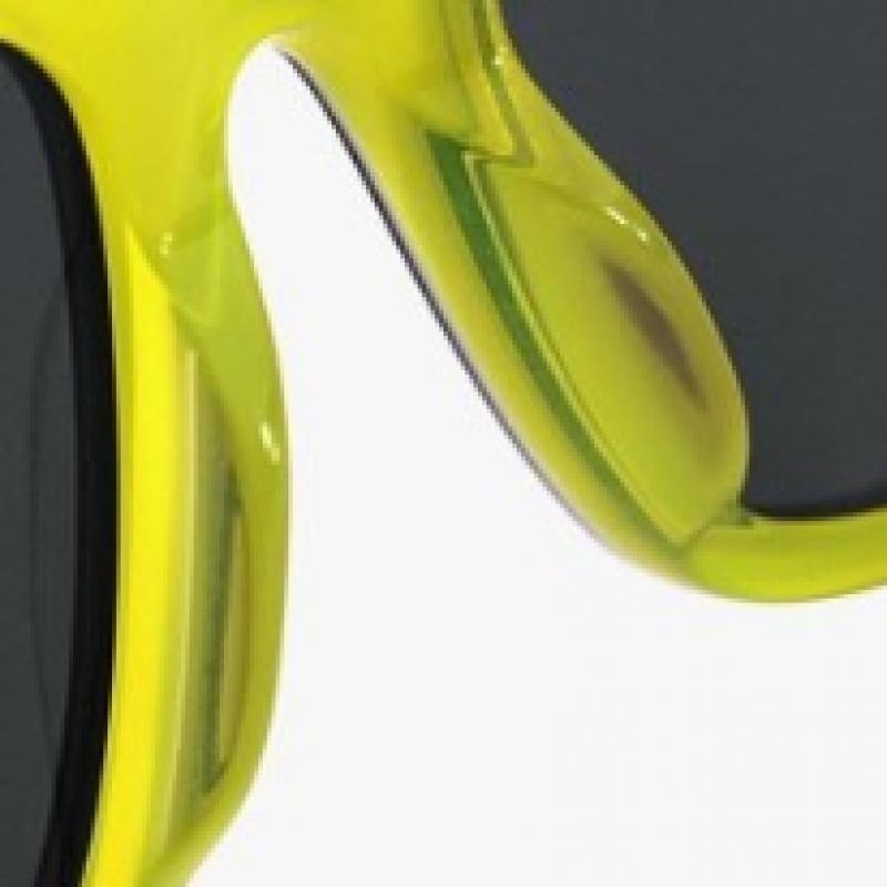Puma Pu0084sk 001 Ripper Square Horn Rimmed Over Asian Fit Sunglasses