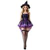Halloween costume purple witch costume sexy carnival nightclub bar vampire stage costume
