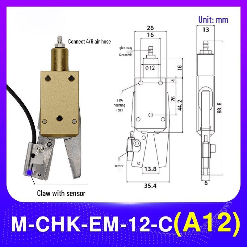 

Aokewen Robotic Arm Pneumatic Sprue Clamp