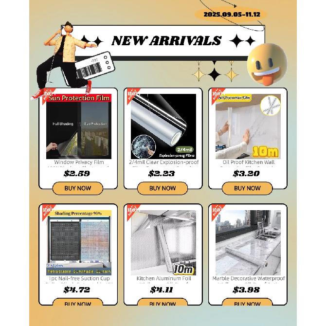 Window Privacy Tint Films One Way Anti Look Mirror Self-adhesive Films Sun Blocking Anti UV Glass Window Sticker Home Decoration