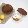 Yileya Round Glass Food Storage Container Set