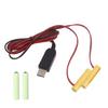 USB To 1.5V 3V 4.5V 6V AAA LR03 Battery Eliminators for LED Light Electronic Toy