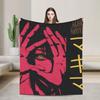 Yoru Chainsaw Man Japanese Manga Blankets Soft Pattern Plush Throw Blanket For Girls Boys Outdoor Flannel Bedspread Bed Cover