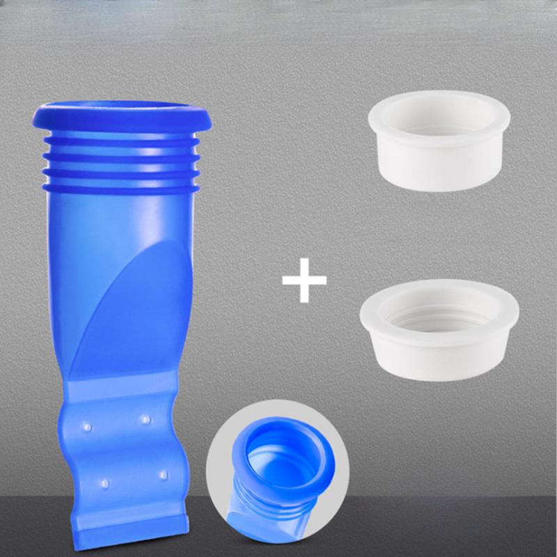 1Pcs Anti Odor Floor Drain Core Navy Blue Drain Cover Round Shower Drainer One Way Valve Insect Prevention Bathroom Accessories