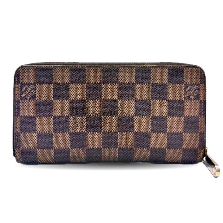 Used LOUIS VUITTONPurse Damier canvas unisex