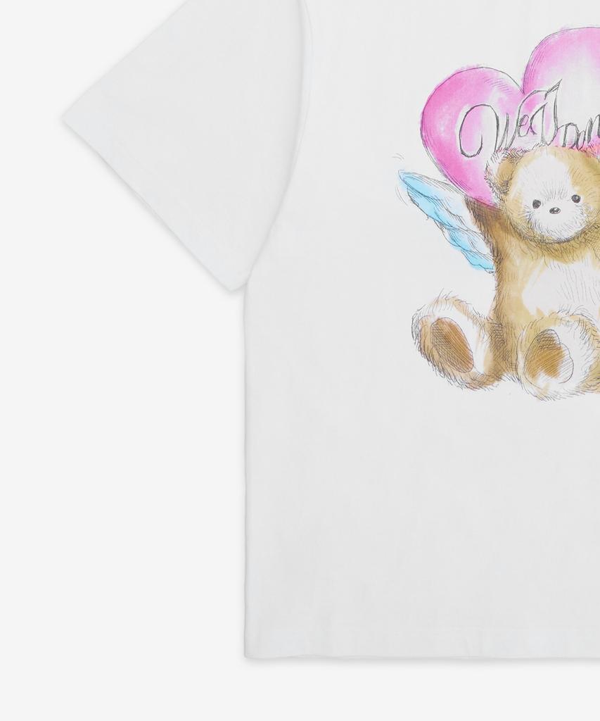 Weldeon Angel Teddy Short Sleeve T-Shirt - White / Wdtt026773Uwh
