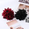 Large Flower Hair Claw Clip For Women Non Slip Fabric Hairpin For Ponytail Bun Updo Styling Accessories Durable Everyday Use